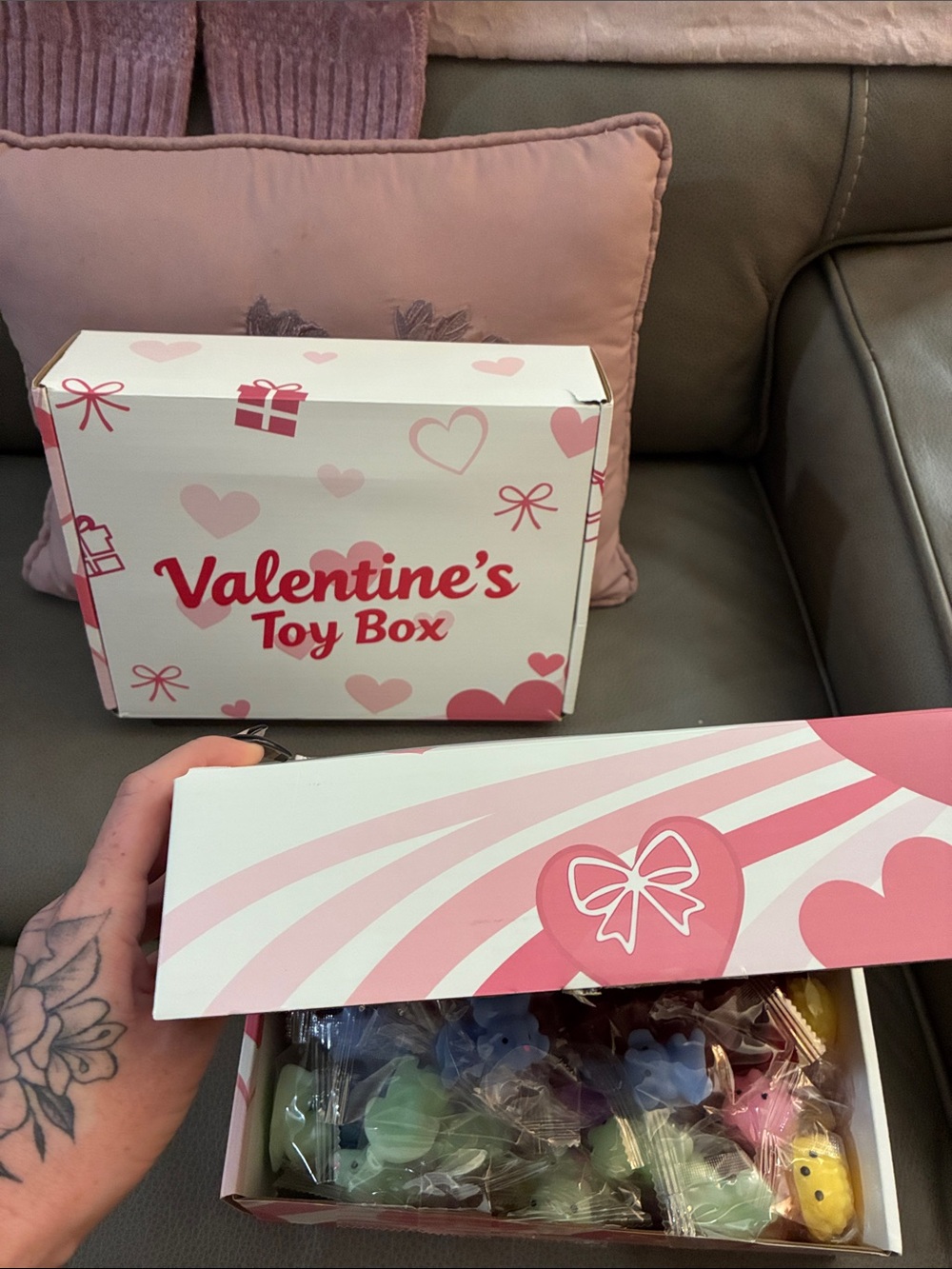 Valentine's Toy Box - Pink Assorted Kids Toy Set